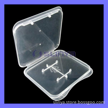 Hot Selling TF Memory Card Storage Case Plastic Micro SD Card Case